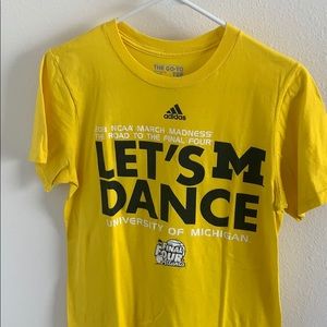 Adidas Michigan March Madness Tee Shirt